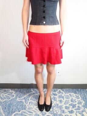 Women's Red Skirt